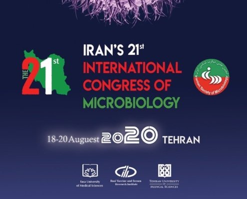 بیست و یکمین کنگره بین المللی میکروب شناسی ایران 21th International Congress of Microbiology of Iran محور های همایش روش های نوین در تشخیص میکروب شناسی بالینی روش های کنترل و کاهش مقاومت های آنتی بیوتیکی کنترل عفونت های بیمارستانی میکروبیوتا چالش های موجود در واکسن های میکروبی درمان های جایگرینی و نوین در عفونت های میکروبی بیماری های نو پدید و بازپدید بیماری های مشترک انسان و دام (چالش تولید واکسن) نقش آزمایشگاه میکروبشناسی پزشکی در بلایای طبیعی نانو تکنولوژی میکروبی میکروبیولوژِی مواد غذایی کانسر و میکروب پروبیوتیک و پربیوتیک میکروبیولوژی آب و پساب کار آفرینی و ارتباط با صنعت