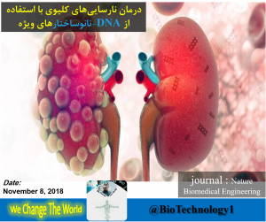 درمان نارسایی‌های کلیوی | نارسایی‌های حاد کلیوی | دیالیز | DNA origami | نانوساختار | acute kidney injury | نانوذره | نانوبیوتکنولوژی | زیست فناوری | بیوتکنولوژی | سعید کارگر | دکتر سعید کارگر | سعید کارگر بیوتکنولوژی