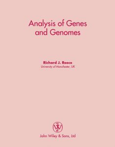 کتاب آنالیز ژن و ژنوم | Analysis of Genes and Genomes