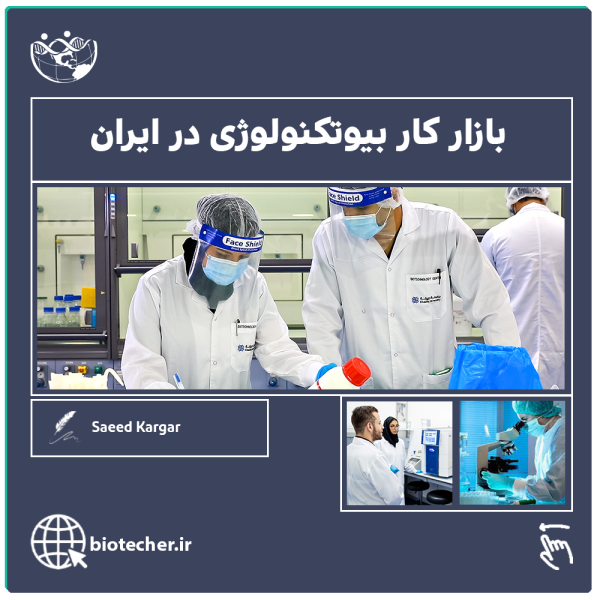 بازار کار بیوتکنولوژی در ایران بازار کار زیست فناوری در ایران