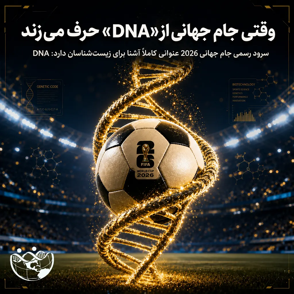 وقتی جام جهانی از «DNA» حرف می‌زند